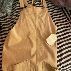 Altard state creme overall dress